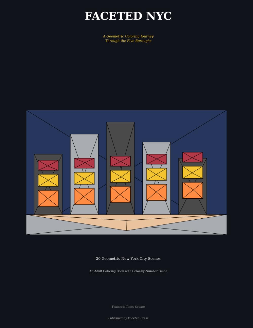 Faceted NYC: A Geometric Coloring Journey Through the Five Boroughs