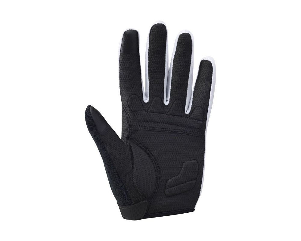 SHIMANO Unisex_Adult Guantes Largos Sh Original Gloves, White, XL