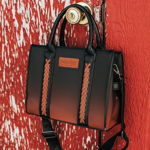 Image of Wrangler Tote Bag for Women Designer Satchel Handbags Top-handle Purses with Strap