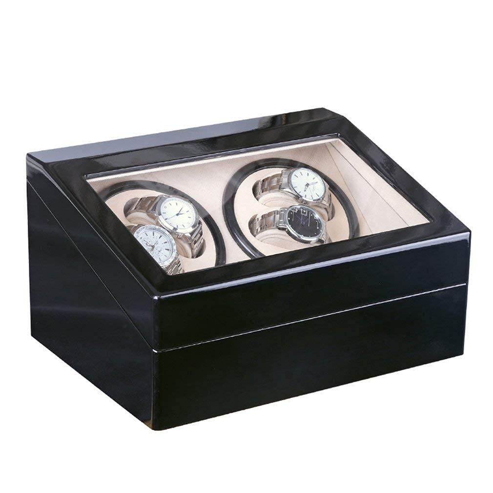 YNIYUJKL Watch Winders Automatic Watch Winder Quiet Motor 4+6 Winder Watch Pillows Automatic Mechanical Watches Storage Box