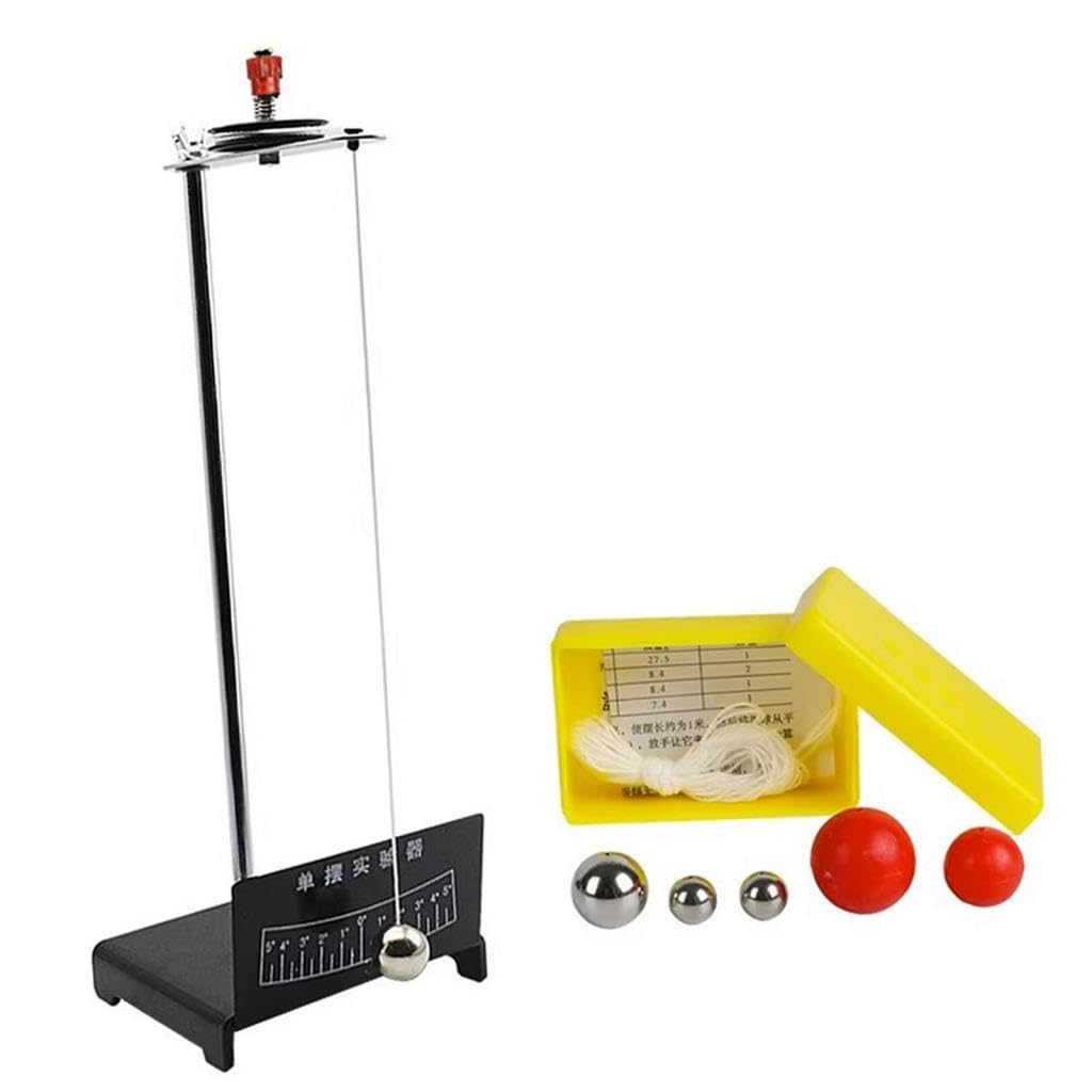 Juego de Kits de Experimento Bola de Oscilación de Laboratorio Equipo Educativo de Física Práctico de Ciencias Estructura en Metal