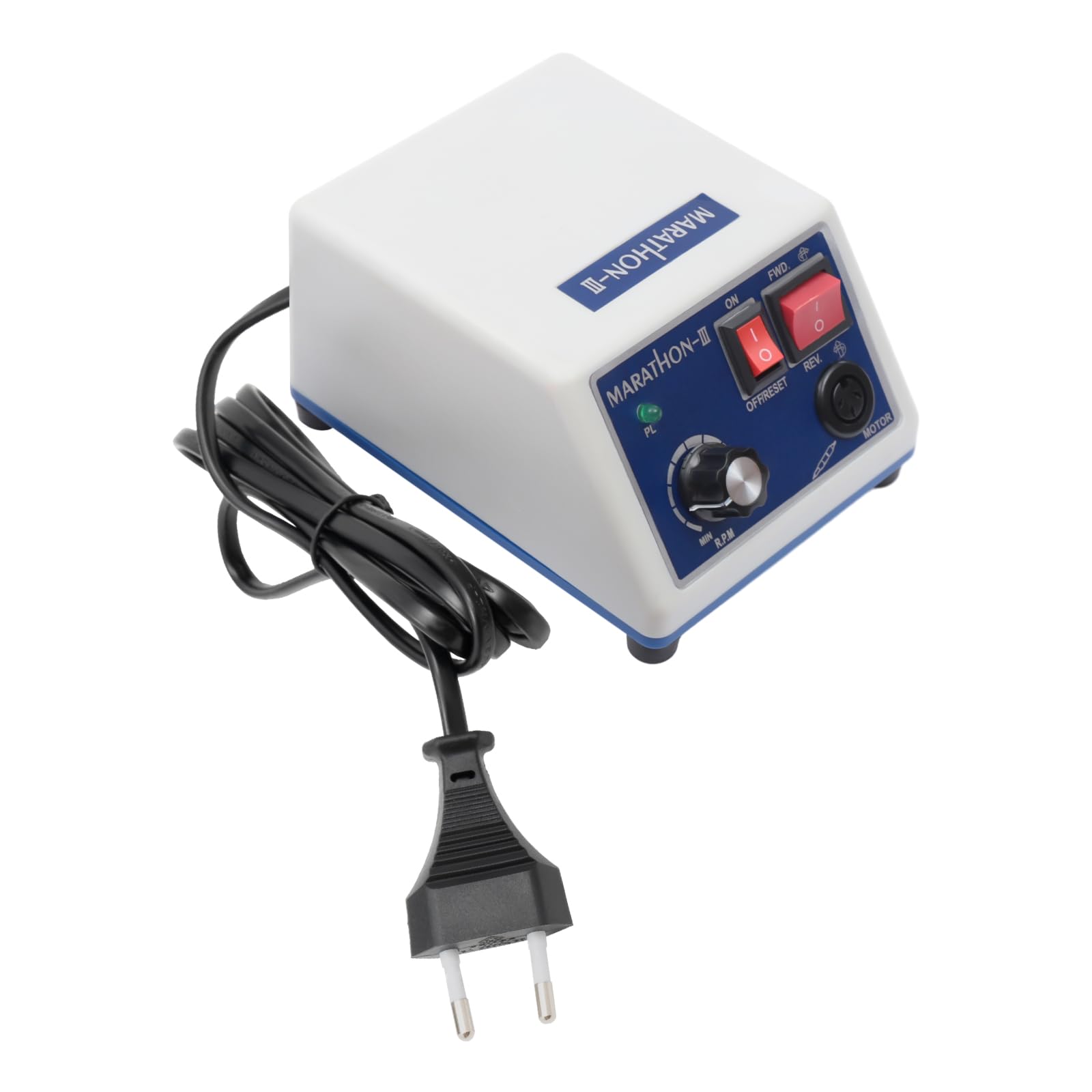 Micromotore da laboratorio, 0-35,000 rpm, motore elettrico da 2,35 mm, portabilità 65 W, lucidatrice per, gioiellieri, artigiani, attrezzature da laboratorio