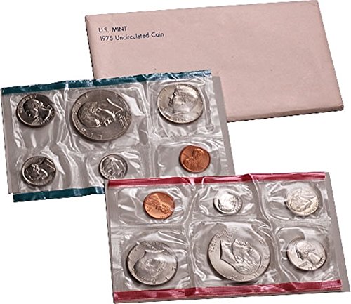 1975 - U.S. Mint Set - 12 coin set With Bicentennial