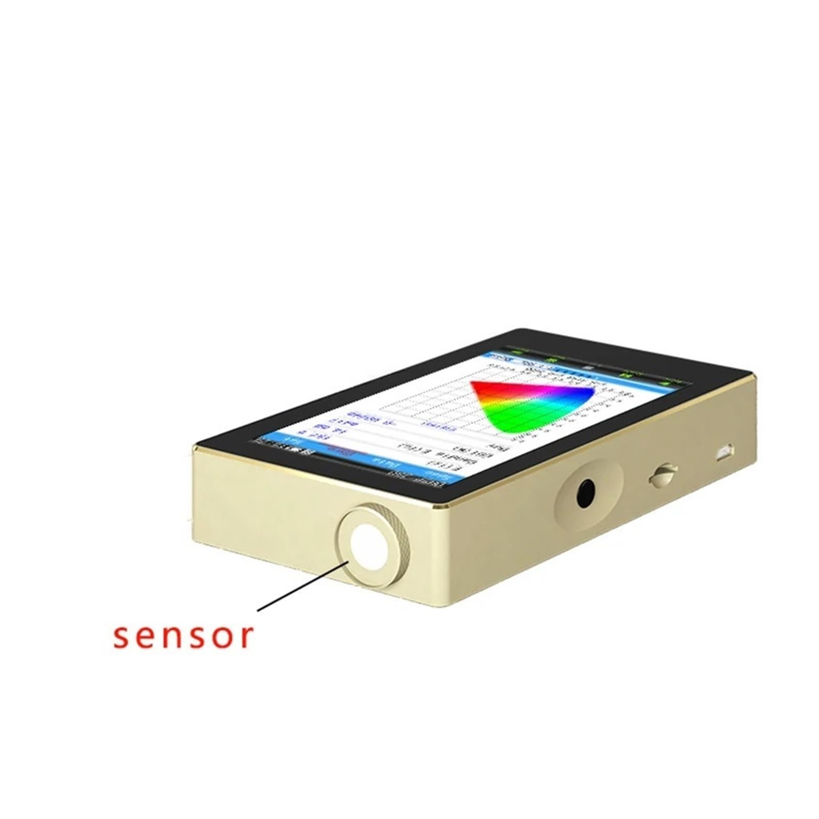 Espectrofotómetro, Temperatura De Color Prueba Del Espectrómetro 350C