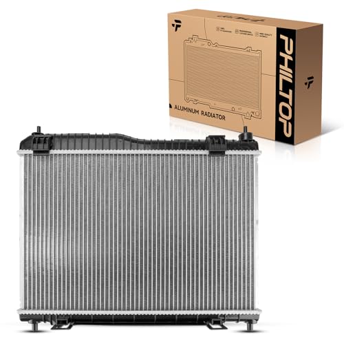 Image of PHILTOP Automotive Replacement Engine Radiator for 2011-2013 2019 Fiesta, 2014 2015 2016 Fiesta Naturally Aspirated