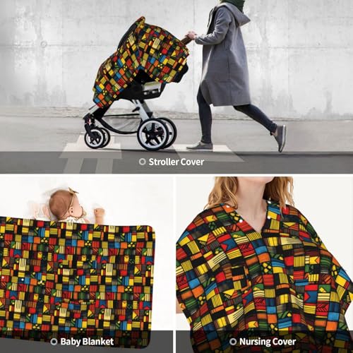 Couverture d'allaitement et housse de siège auto bébé contre les regards