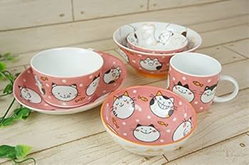 Amazon.co.jp: にゃんだふる ラーメン ミニ 丼 鉢 700cc 16cm 美濃焼