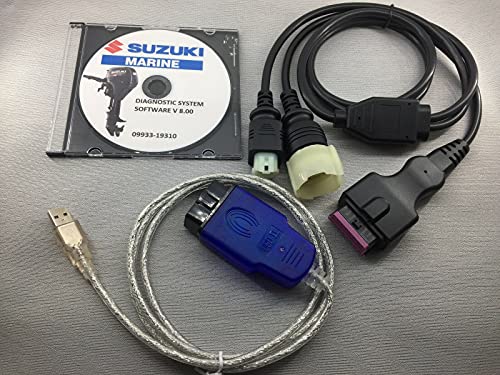 Herramienta SDS 8.3 Suzuki Marine: kit de cable de diagnóstico para optimizar tu fueraborda