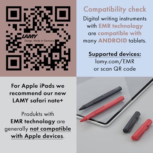 Stylet ergonomique Lamy AL-star EMR pour dessiner sur Android - 3