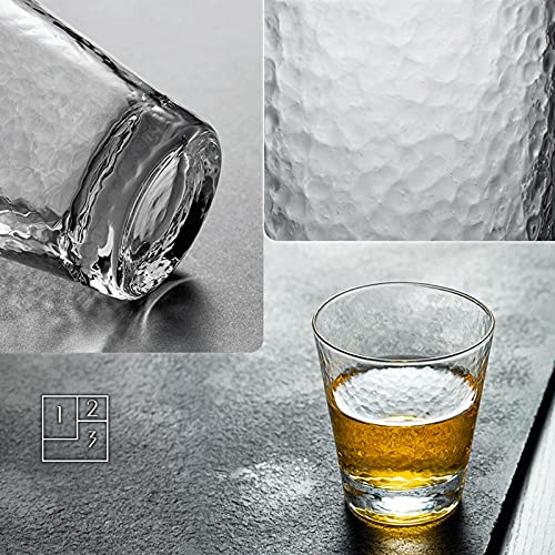 Set 4 Vasos de Vidrio Cristalizado 10oz miniatura 5