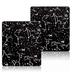 YYS Kindle Oasis Geschilderd lederen hoes, alleen geschikt voor gloednieuwe 7 inch Kindle Oasis (10e generatie, 2019…