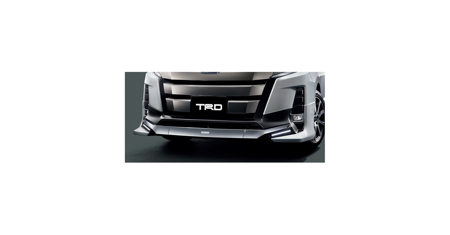 Amazon.co.jp: TRD ノア ZRR8#W/ZWR80W 後期 フロントスポイラー(LED付