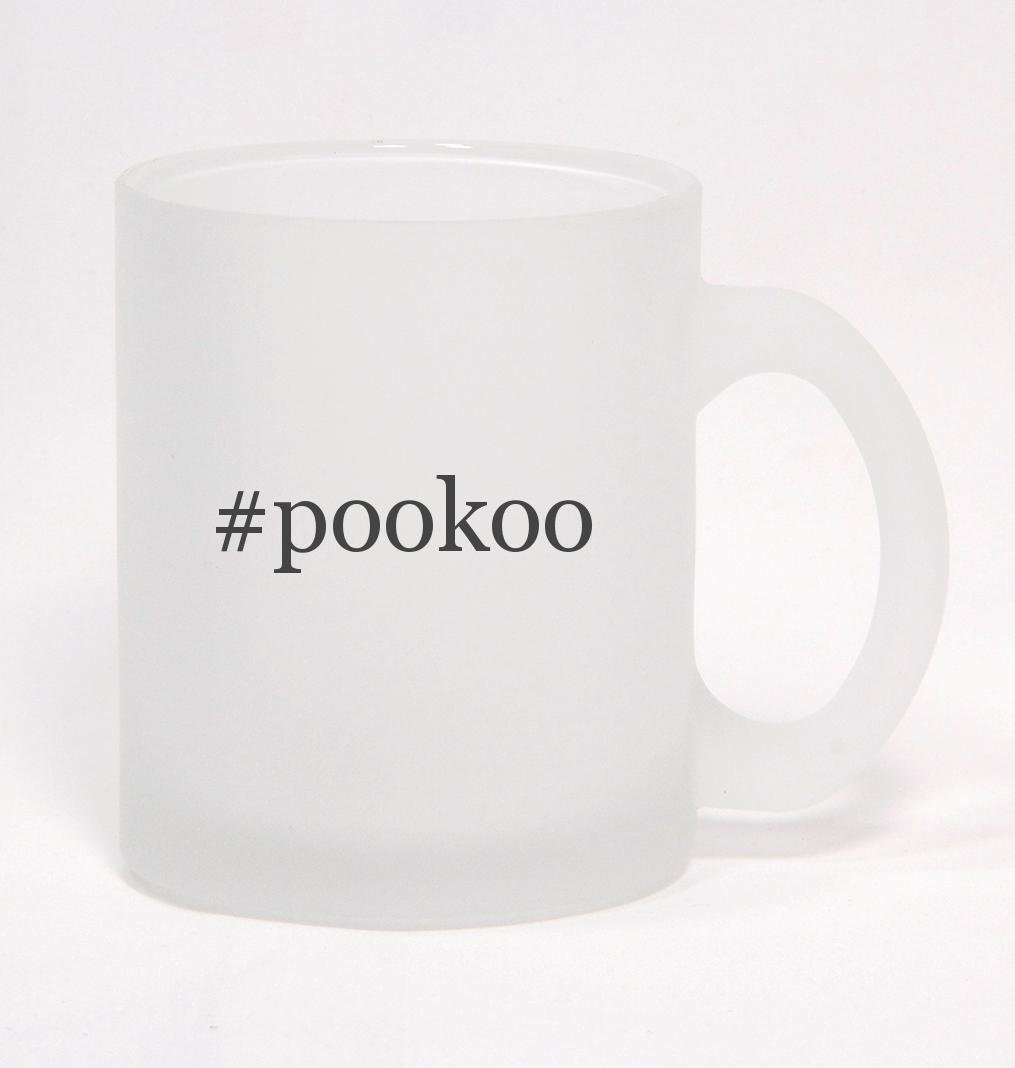 #pookoo - Hashtag Frosted Glass Coffee Mug 10oz