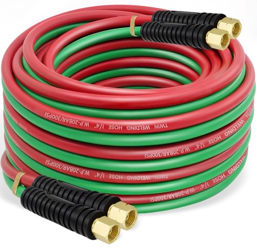 RX WELD 1/4 x 50FT Torch Hose 9/16-18 B Fittings