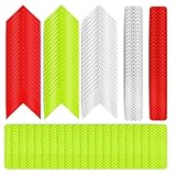 120 Stück Reflektoren Aufkleber – Selbstklebende Reflektierende Aufkleber In 2 Formen & 3 Farben Für Fahrrad, Rucksack, Helm, Roller & Alltagsgegenstände