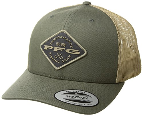 Image of Columbia Unisex Adult PFG Logo Mesh Ball Cap
