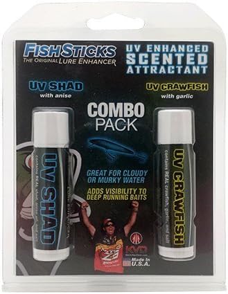 FishSticks KVD Lure Enhancer UV Freshwater Combo Pack