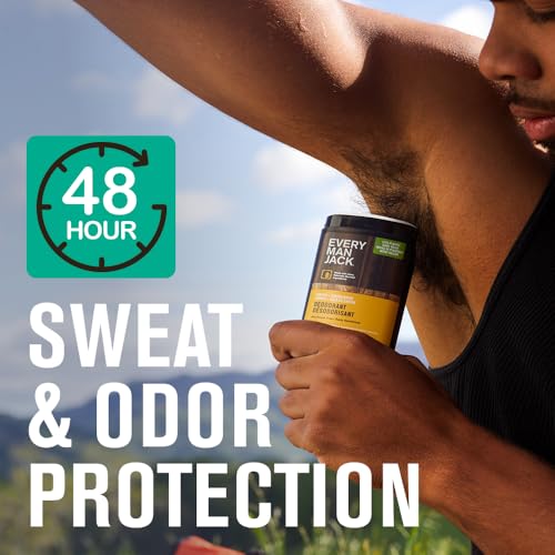 Image of Every Man Jack Antiperspirant Deodorant for Men, Sea Minerals Citron, 2pk