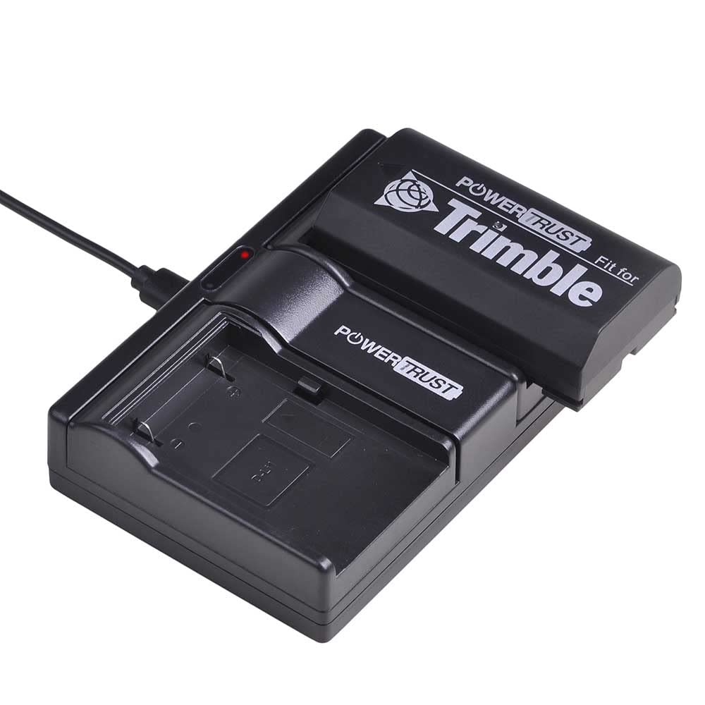 AECAM - 1x 54344 ßаttеrу Сһаrɡеr for Trimble 29518 46607 52030 38403 5700 5800 R7 R8 GNSS MT1000 𝖦РЅ Receiver D-Li1 ßаttеriеѕ