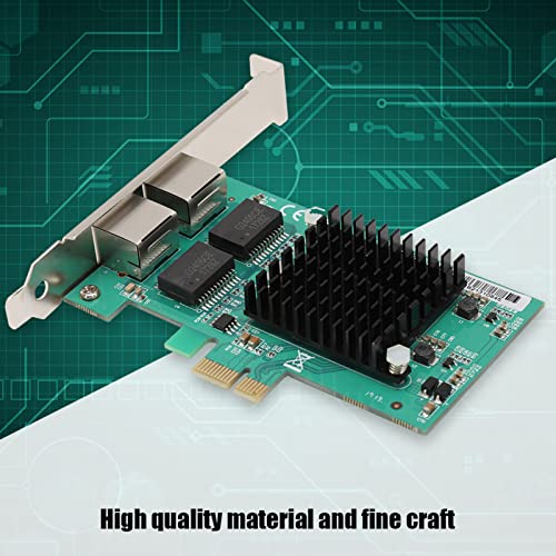 Tarjeta de red Ethernet Gigabit, PCI-E 1X para servidores y computadoras de escritorio, compatible con ranuras PCI Express x4/x8/x16 miniatura 4