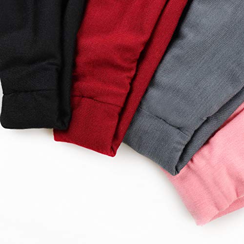 Image of DRESHOW 6 Pack Yoga Sports Headbands for Women Elastic Non-Slip Headbands Running Workout Hair Bands