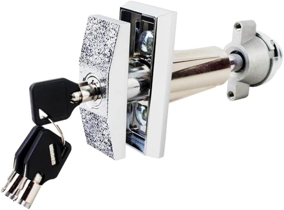 Universal Replacement Plug Lock Snack/Soda Vending Machine Lock with Keys