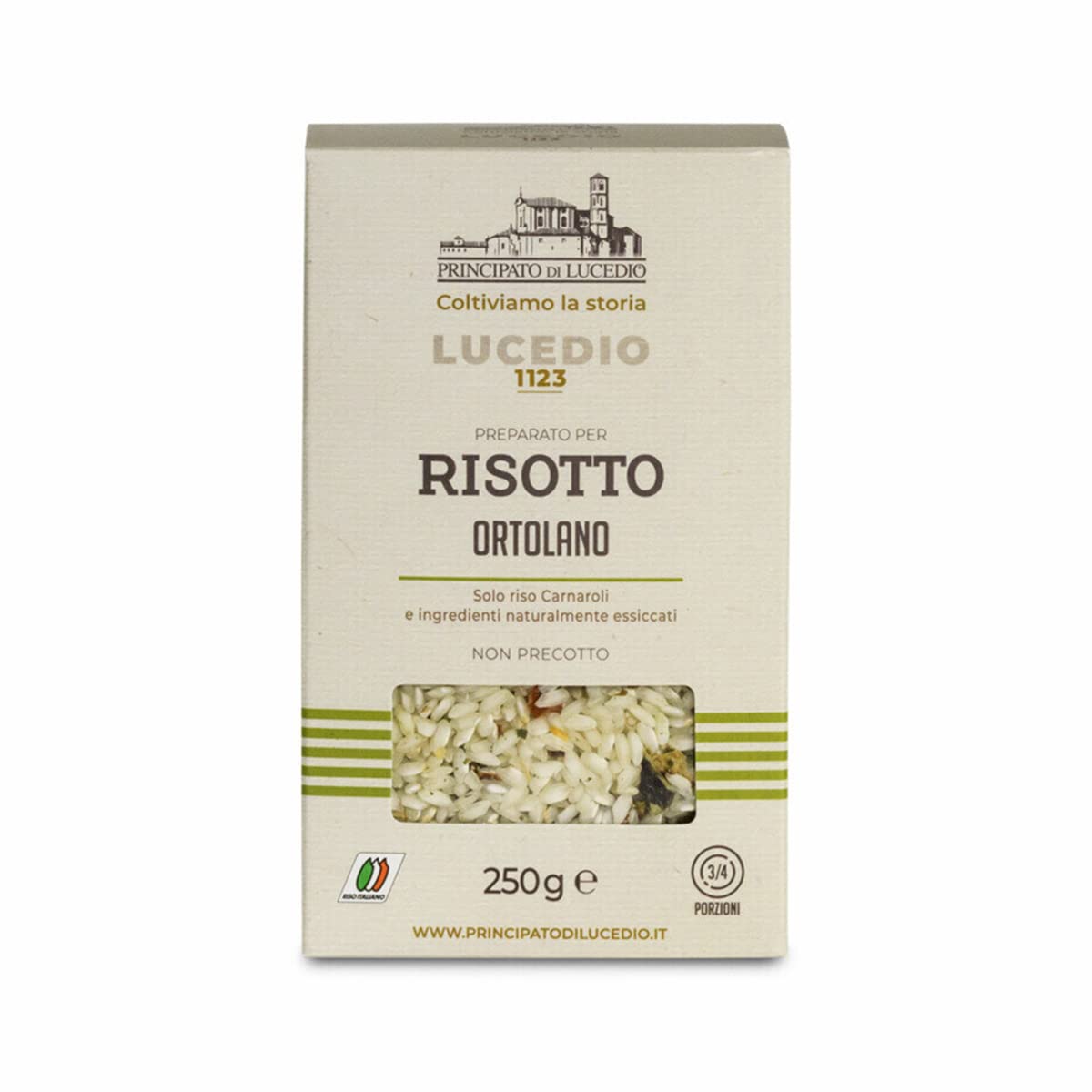 Principato di Lucedio - I Risotti - 8 Preparati per Risotto da 250 g - Riso Carnaroli