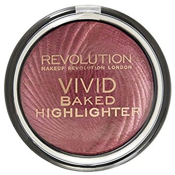 Makeup Revolution Vivid Baked Highlighter, Rose Gold Lights