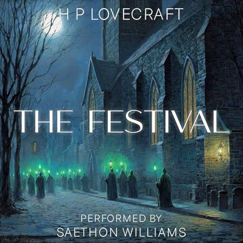 The Festival Audiolibro Por H. P. Lovecraft arte de portada