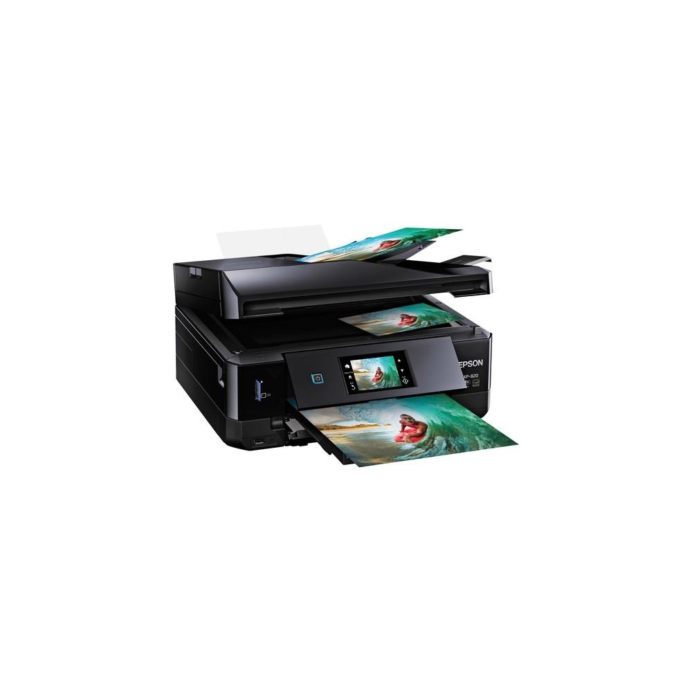 Epson Expression Premium XP-820 Wireless Color Photo Printer with Scanner, Copier and Fax