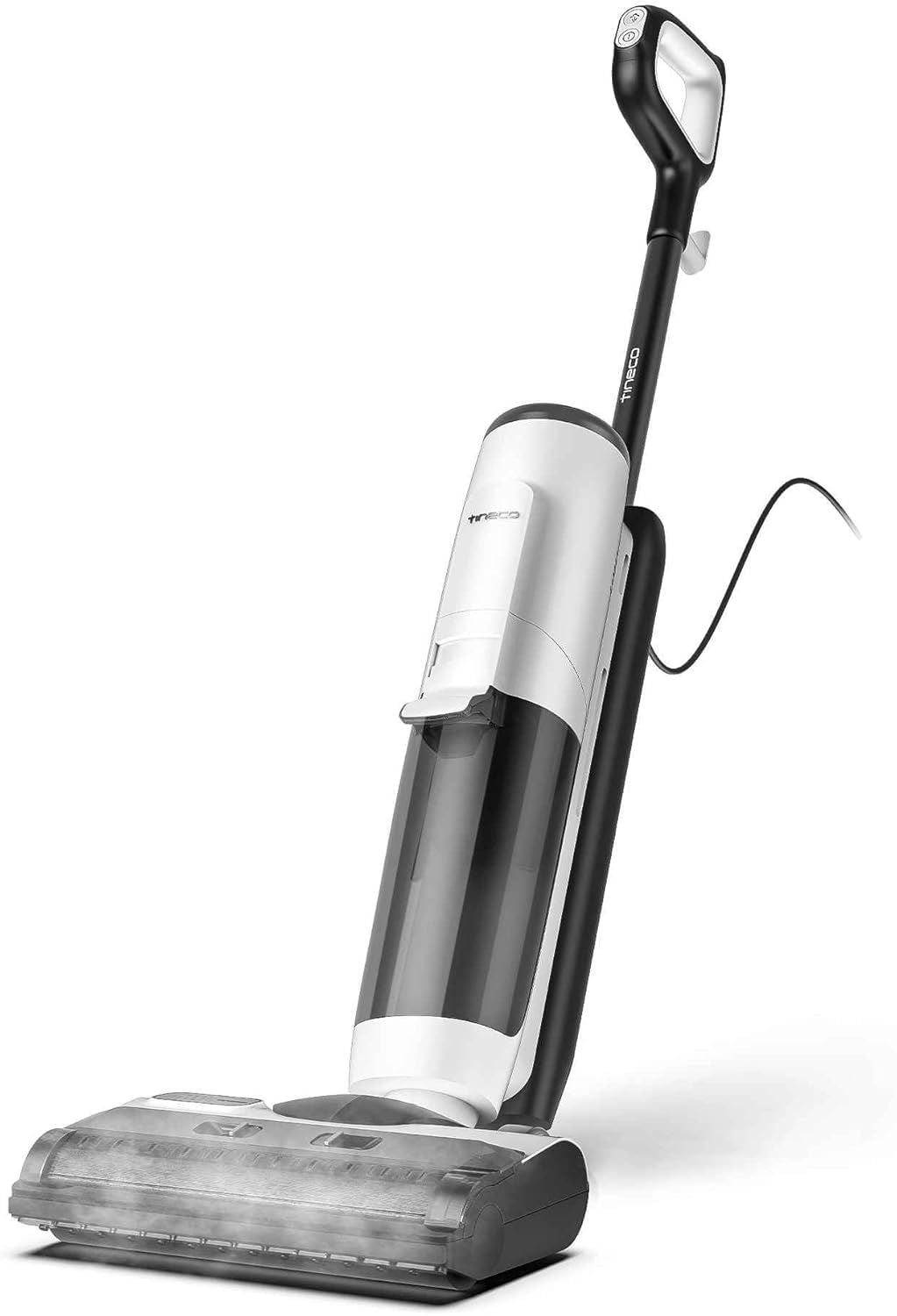 Tineco Floor One S5 Steam Wet and Dry Corded Vacuum Cleaner and Steam Mop, 150W Color White