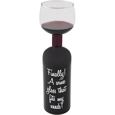 BigMouth Inc Ultimative Weinflasche Glas