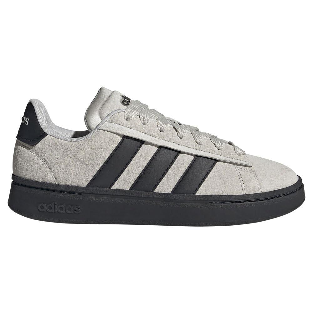 adidas Men's Grand Court Alpha Shoes, Grey one/core Black/core Black, 4.5 UK