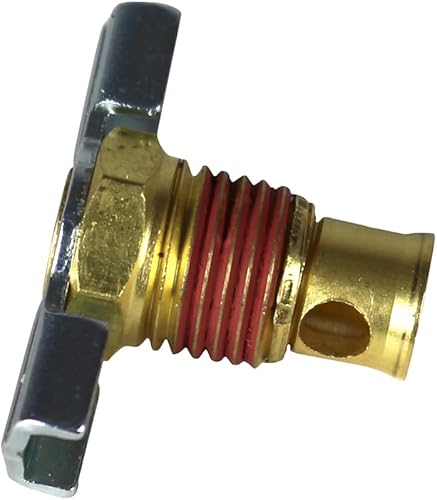 Miniatura 6 de Paquete de 2 válvulas de drenaje de compresor de aire de 14 de pulgada de drenaje de tanque NPT de 14"