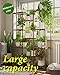 Bamworld Plant Stand Indoor Outdoor Plant Shelf Tall Large Plant Shleves Holder Wood for Living Room Outdoor Plant Rack Indoor Multiple Plants Patio Balcony Garden