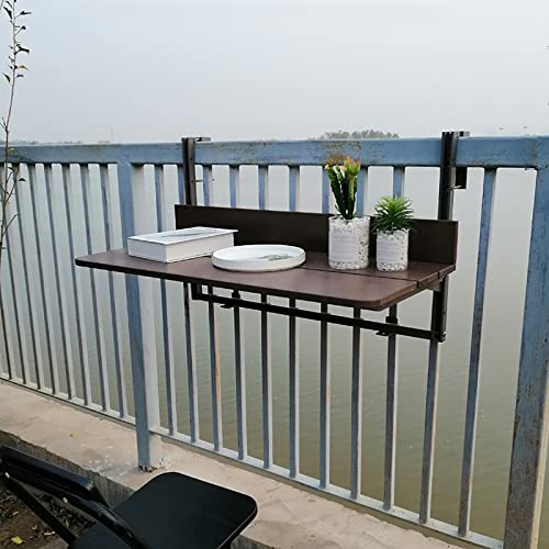 Table multifonctionnelle latérale rabattable aux finitions soignées pour extérieur - 3