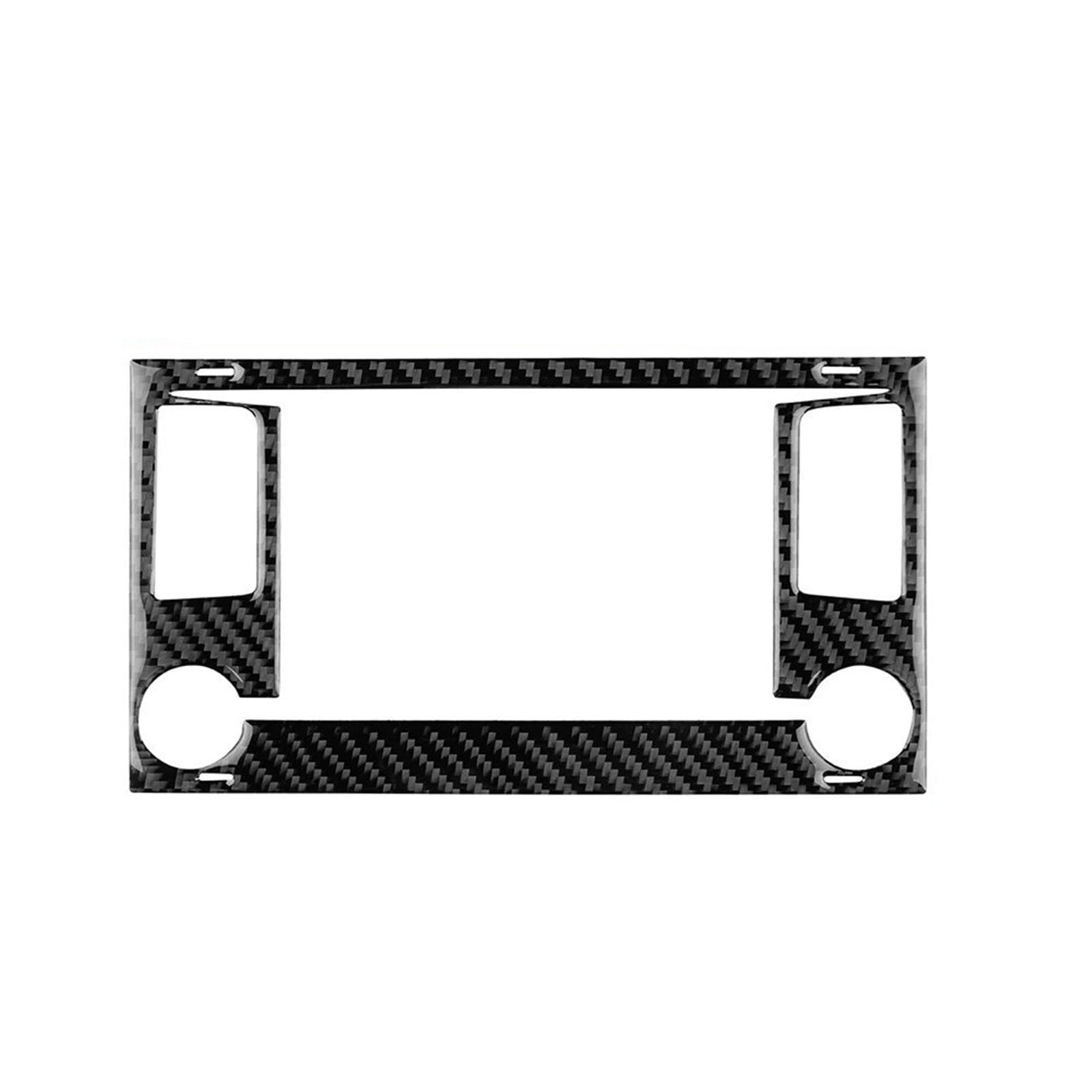 Carbon Fiber Pattern Sticker for Seat for Leon 2013 2014 2015 LHD RHD Car Central Control Screen Trim FRTRGVUVXP(Style B)