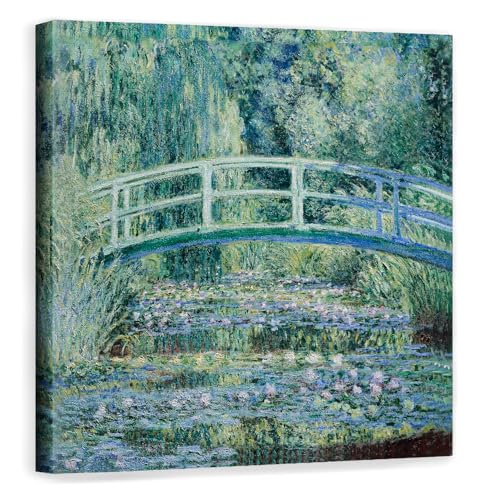 Toile Monet Nénuphars 60x60 cm ArtPrintClassic tendue ou flottante