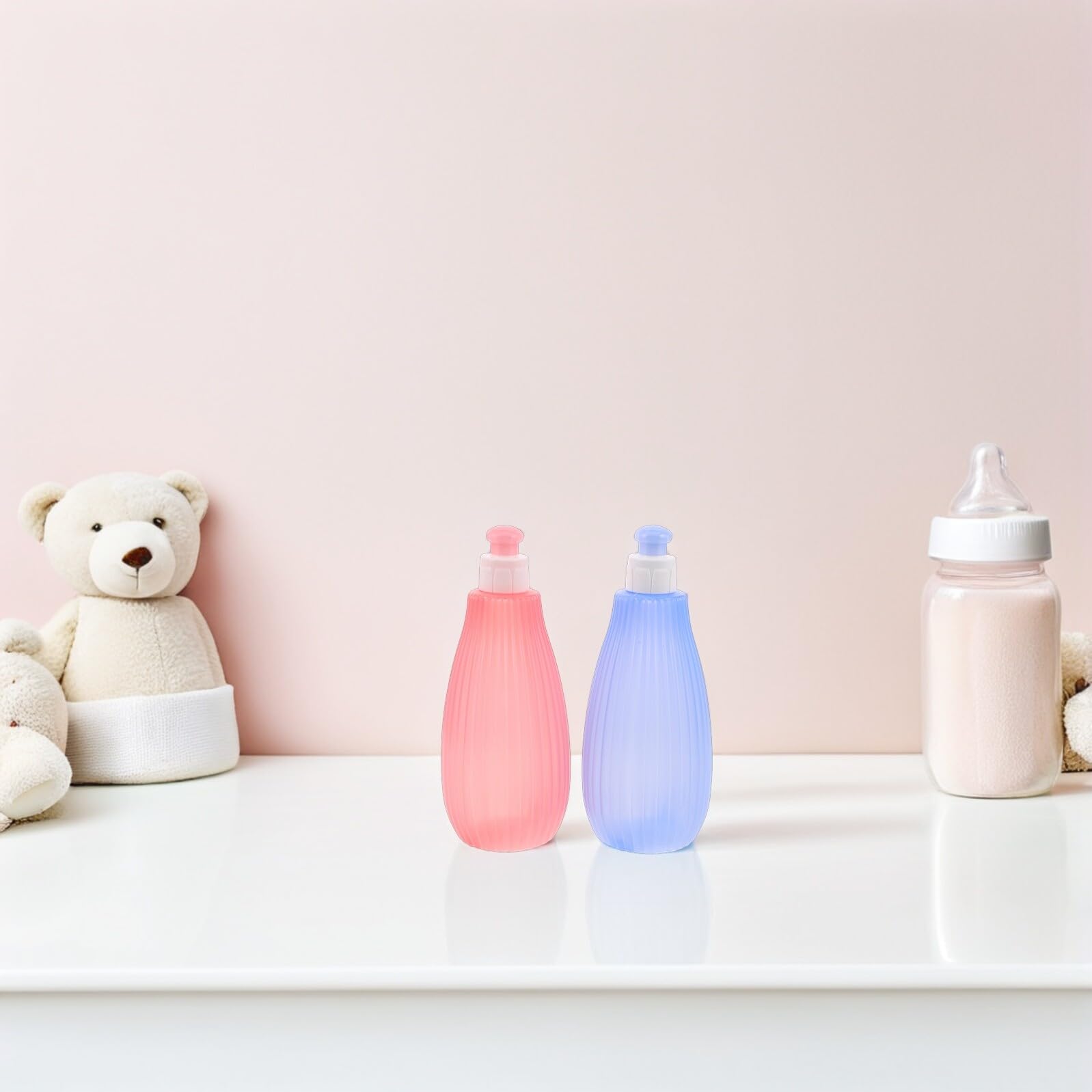 MERRYHAPY Lot De 2 Nettoyants Essentiels Pour Bébé Bidet De Voyage Portable Pour Le Bain Des Bébés Et Des Enfants Avec Atomiseur Et Nettoyant Réutilisable