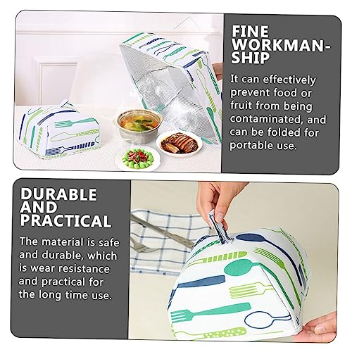 Cubierta aislante de comida caliente: protector térmico portátil de aluminio, 3 unidades 8