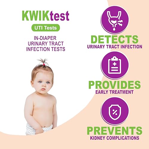 UTI Diaper Tests (20) for Baby - Toddler - Adult - Urinary Tract Infection