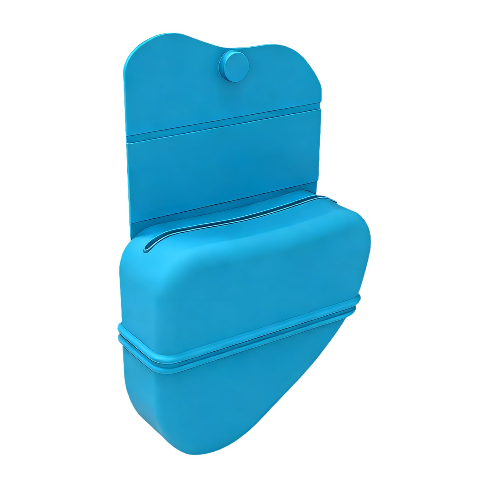 LUCKGONI Portable Silicones Dog Treat Pouches with Waist Clip Pet Feed Storage Pocket Bag During Outdoor Walks and Training