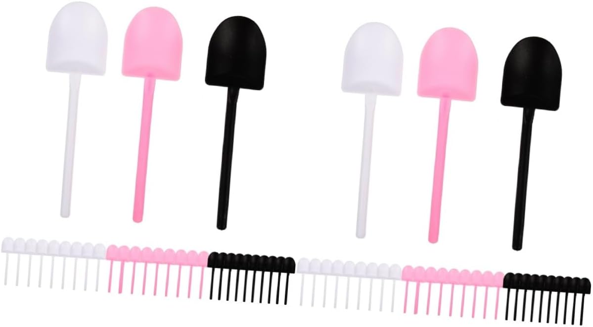 DOITOOL 60pcs Miniature Garden Shovel Ornament Pots Decor for Cactus Bonsai Compact Accessories for Home Office Decor