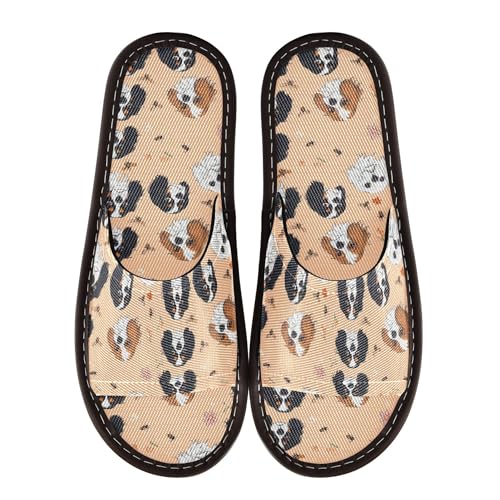 KLL Women's Slippers Indoor and Outdoor Breathable Cute Slip-on Home Shoes for Hotel Travel Party