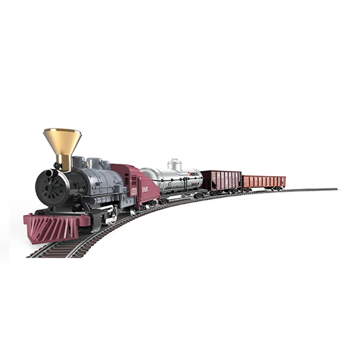 Juego de tren RC, escala HO 1/87 0-4-0, modelo de locomotora de vapor antiguo, kit de motor de vapor de principiante, control de velocidad eléctrico, modelo de regalo para adultos
