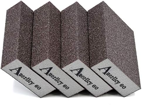 Sanding Sponge,4Pack 60# Coarse Sanding Blocks Set, Great for Wood Working, Washable and Reusable. image 2