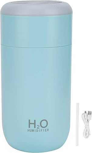 Humidificador pequeño, humidificadores portátiles para dormitorio, alimentados por USB, nano, humidificador de coche con 7 luces de color, mini