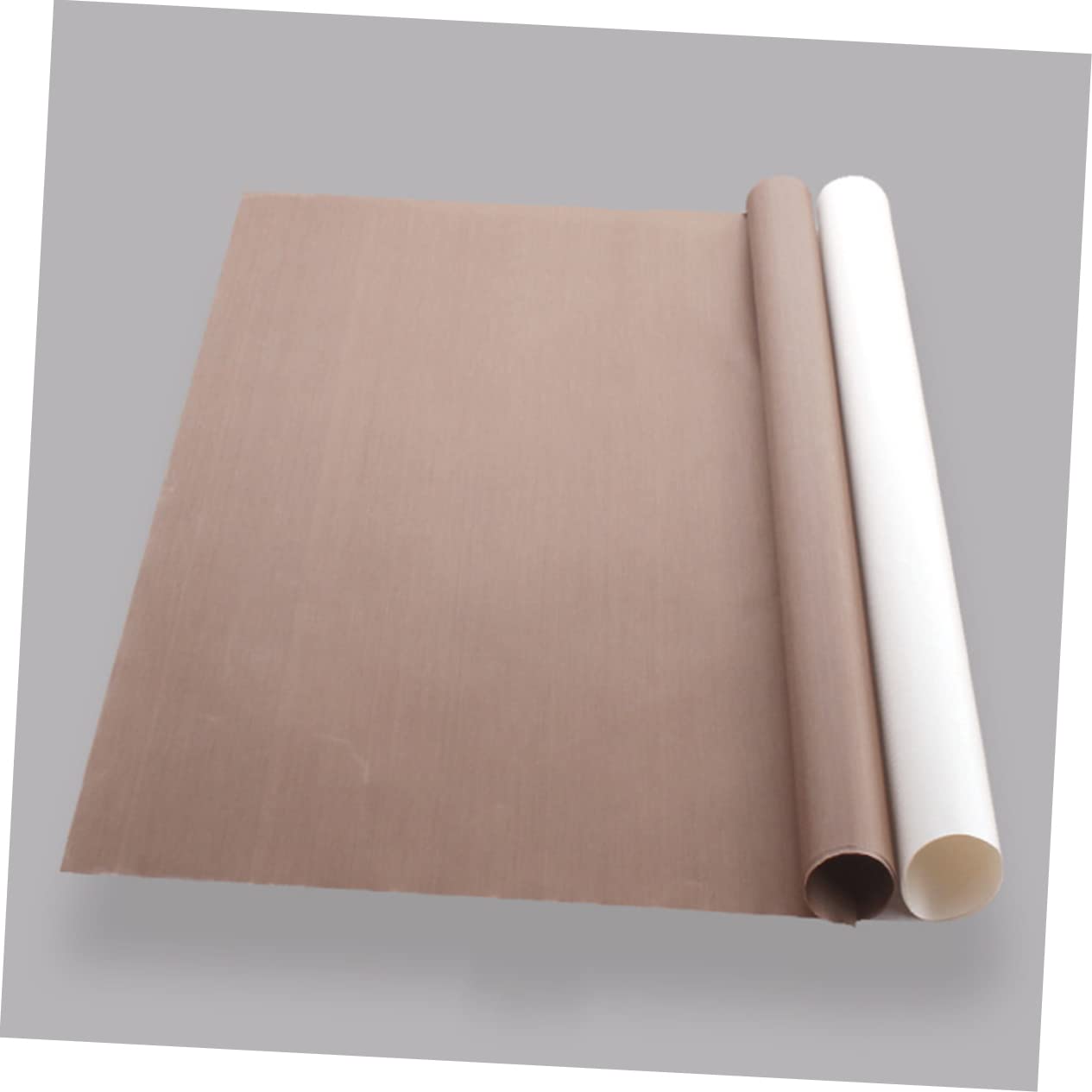 9piezas Alfombrillas Para Hornear Antiadherentes Reutilizables Resistentes Altas Temperaturas Revestimiento Para Cocción y Bbq Color Marrón