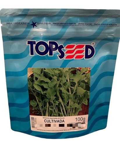 Sementes De Rucula Cultivada 100g C/Nota Fi Topseed Garden