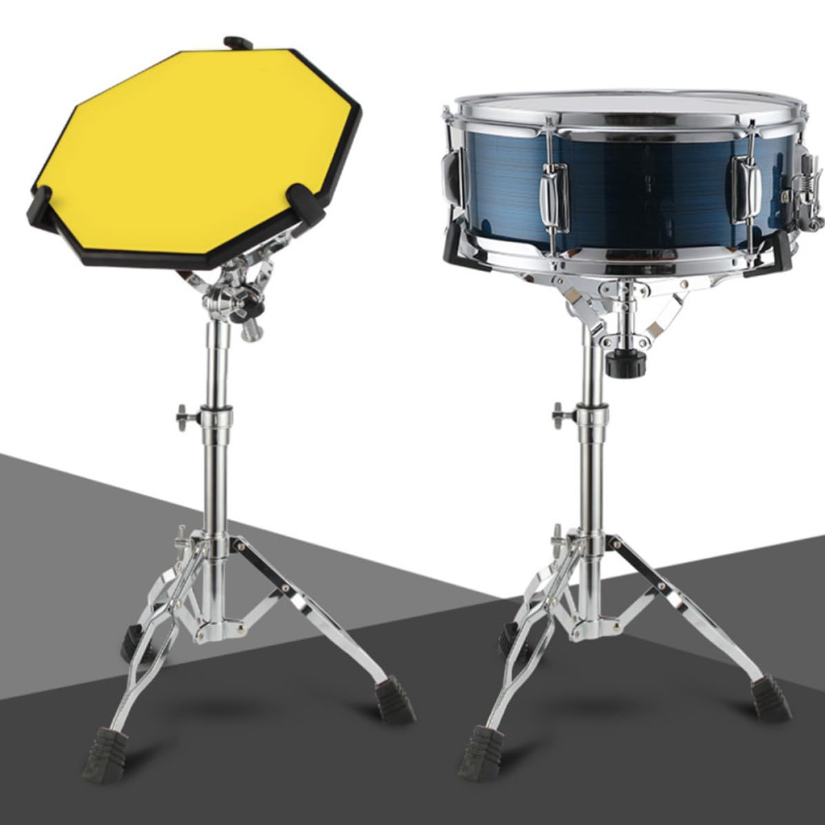Toyvian Verstellbarer Snare Drum Ständer aus Legierung, Abnehmbar